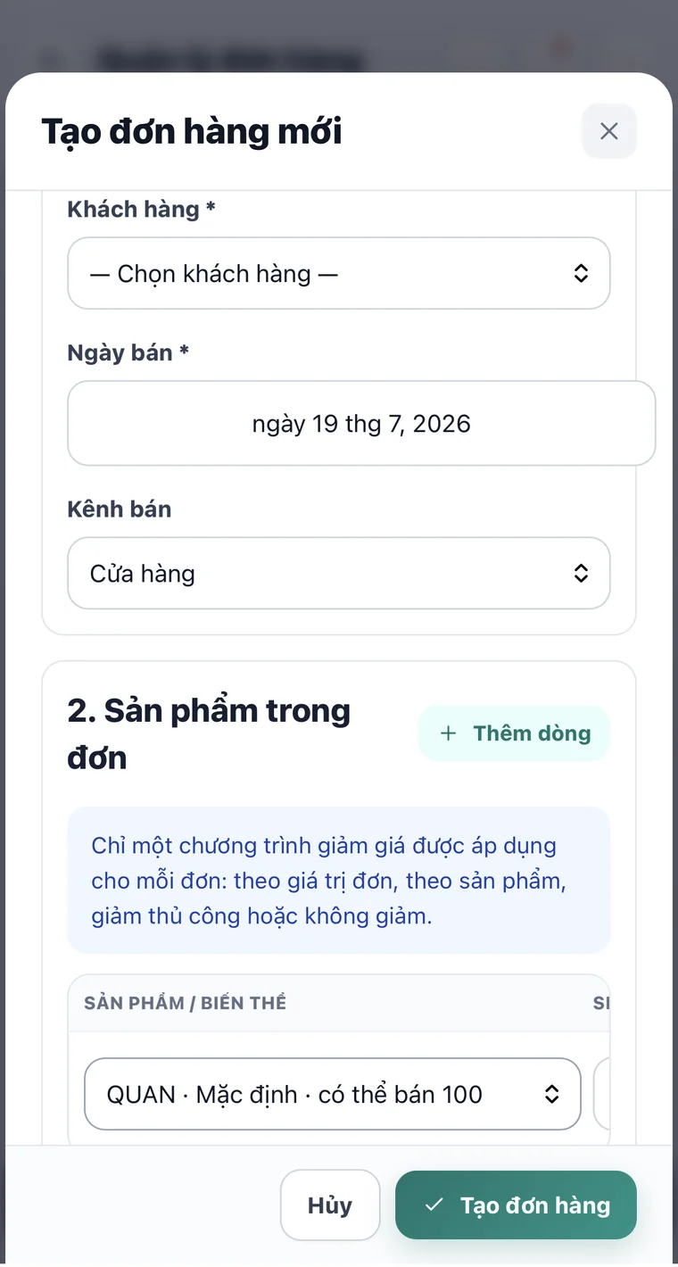 Hulibon trên điện thoại